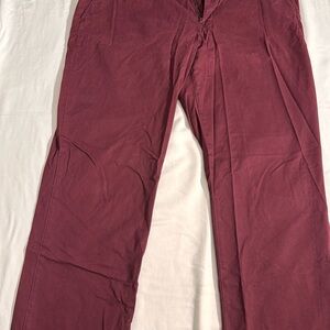 Ralph Lauren Men's Maroon Slim Stretch Chinos
